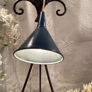 Vintage Funnel Light Fixture Handmade